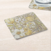 Mix Floral Rechteckiger Pappuntersetzer (angewinkelt)