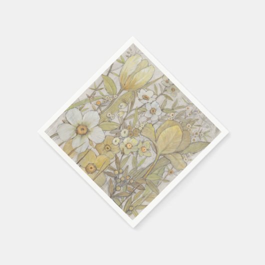 Mix Floral Serviette (Ecke)