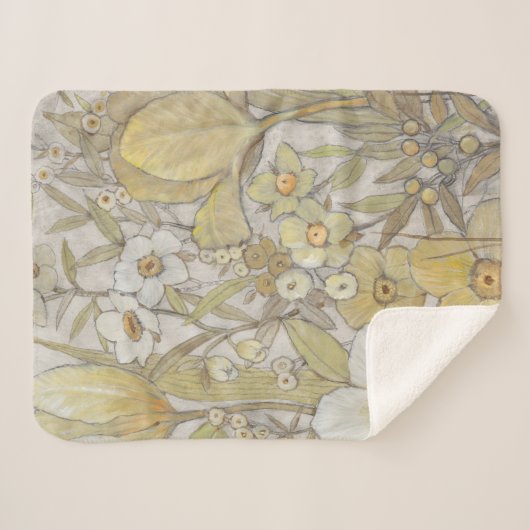 Mix Floral Sherpadecke (Vorderseite (Horizontal))