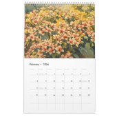 Mix Frühlingsblumen Aquarellmalerei 2 Kalender (Feb 2026)