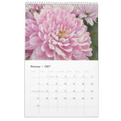 Mix Frühlingsblumen Aquarellmalerei 3 Kalender (Feb 2027)