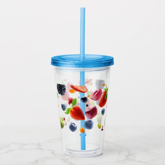 Mix Fruits Acryltrinkbecher (Vorderseite)