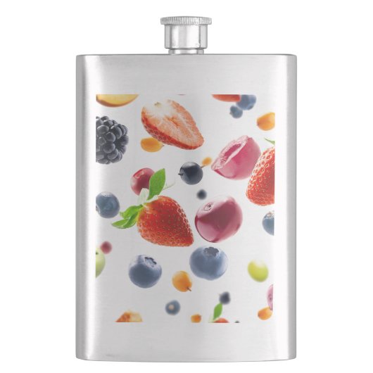 Mix Fruits Flachmann (Vorderseite)