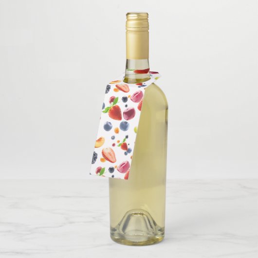 Mix Fruits Flaschenanhänger (Angewinkelt)