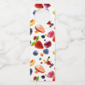 Mix Fruits Flaschenanhänger (Rückseite)