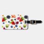Mix Fruits Gepäckanhänger (Vorderseite horizontal)