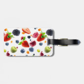 Mix Fruits Gepäckanhänger (Rückseite horizontal)