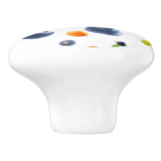 Mix Fruits Keramikknauf (Seitenansicht)