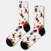Mix Fruits Socken (Linkes Detail)