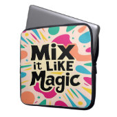 Mix It like Magic Laptopschutzhülle (Vorderseite Links)