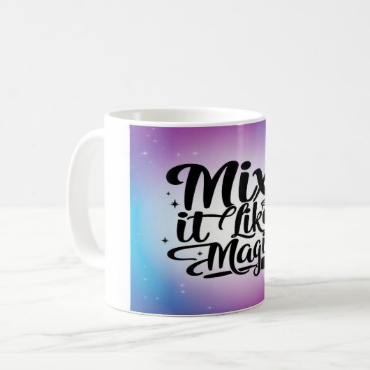 Mix It Like Magic Option 2 Kaffeetasse (Vorderseite Links)