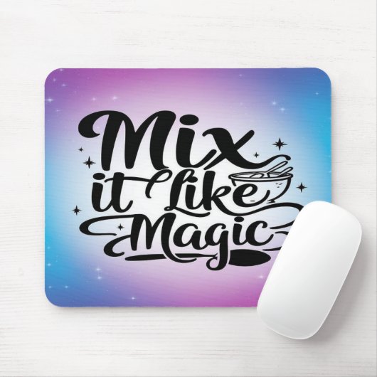 Mix It Like Magic Option 2 Mousepad (Mit Mouse)