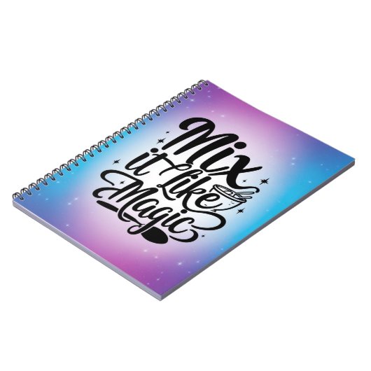 Mix It Like Magic Option 2 Notizblock (Linke Seite)
