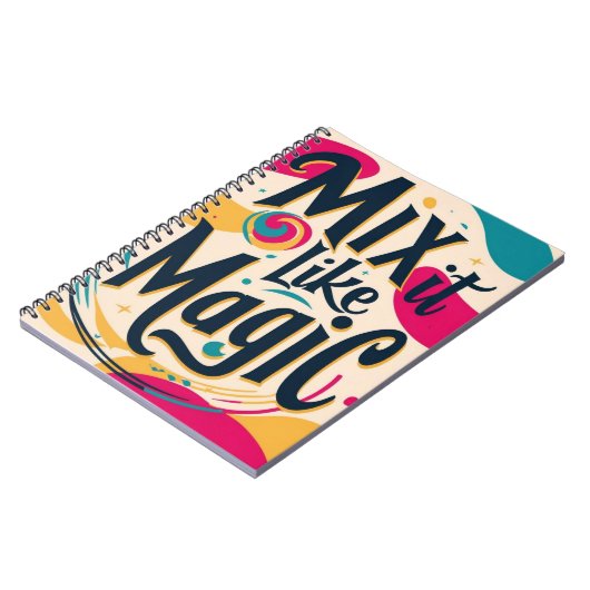 Mix It Like Magic Option 3 Notizblock (Linke Seite)