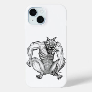 Mix-Kreatur Troll Golem Devil , Schwarz und Weiß Case-Mate iPhone Hülle