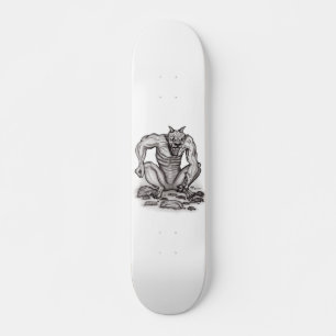 Mix-Kreatur - Troll, Golem und Teufel Skateboard