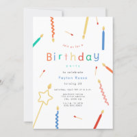 Mix + Match Kerzen & Matten Geburtstag