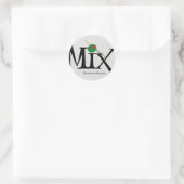 Mix Stickers - weiß getönt (Tasche)