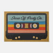 Mix Tape Design, Welcome Mix, Welcome Mat, Casette Fußmatte (Vorderseite)