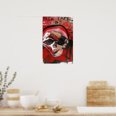 MIX TAPE DJ RED POSTER (Küche)