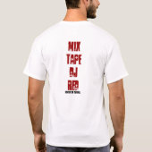 MIX TAPE DJ RED T-Shirt (Rückseite)