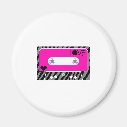 Mix-Tape-Liebe Magnet (Vorne)