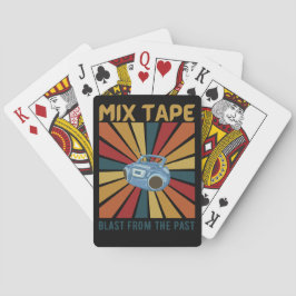 Mix Tape Music Playing Cards Spielkarten