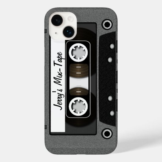 Mix Tape Personalisiert Case-Mate iPhone Hülle (Rückseite)