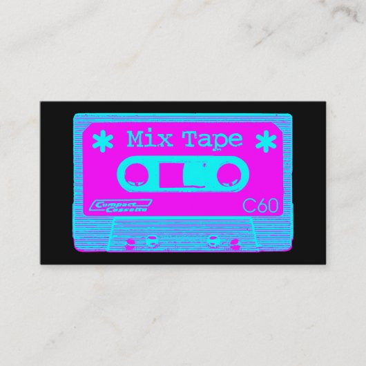 Mix Tape Pop II Visitenkarte (Vorderseite)