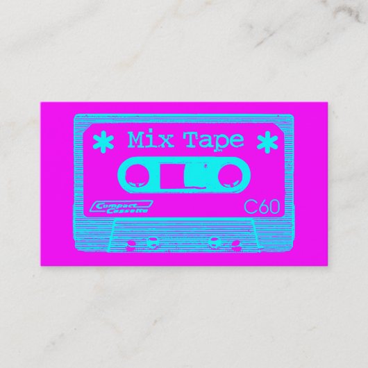 Mix Tape Pop II Visitenkarte (Vorderseite)