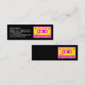 Mix Tape Pop III Mini Visitenkarte (Vorne/Hinten)