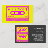 Mix Tape Pop III Visitenkarte (Vorne/Hinten)