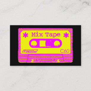 Mix Tape Pop III Visitenkarte