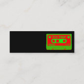 Mix Tape Pop IV Mini Visitenkarte (Rückseite)