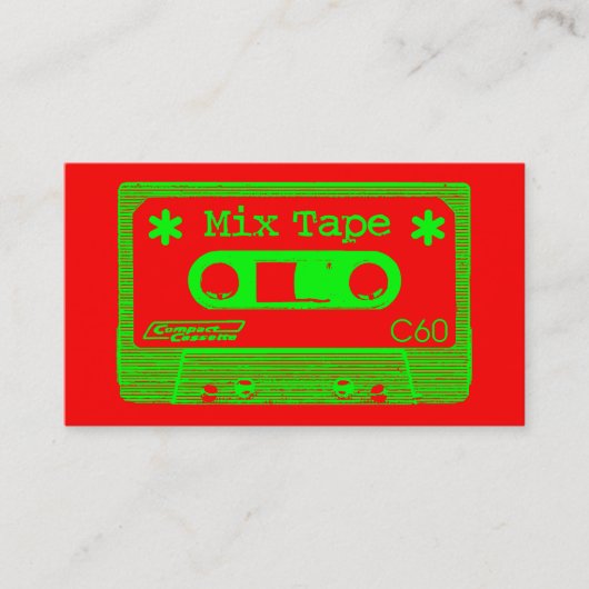 Mix Tape Pop IV Visitenkarte (Vorderseite)