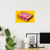 Mix Tapes Funny Poster Signature Print (Heimbüro)