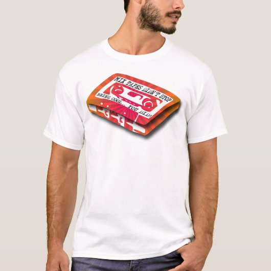 Mix Tapes Funny Shirt (Vorderseite)