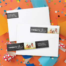 Mix Typografie 2026 Einfaches Neujahrsfest-Foto