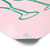 MIX UP MOCKTAILS Custom Bar Kitchen Art Poster (Ecke)