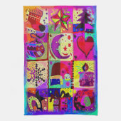 Mix Weihnachtsdekorationen Handtuch (Vertikal)