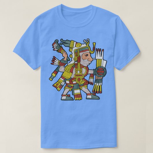 Mixcoatl Aztec God Cloud Serpent Mayan Inca Toltec T-Shirt (Design vorne)