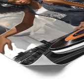 MixDJ GIRL Poster (Ecke)