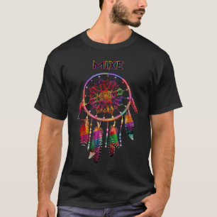 Mixe Native Mexican Colorful Dreamcatcher T T-Shirt