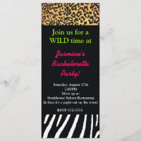 Mixed Animal Print Cheetah Zebra Leopard Party