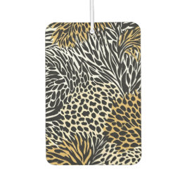 Mixed Animal Print Zebra Leopard Tiger Mixed Print Autolufterfrischer