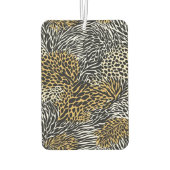 Mixed Animal Print Zebra Leopard Tiger Mixed Print Autolufterfrischer (Rückseite)