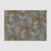 Mixed Animal Print Zebra Leopard Tiger Mixed Print Seidenpapier (Vorderseite)