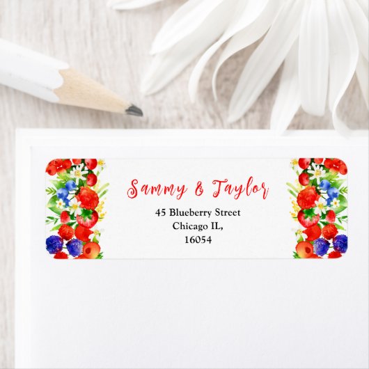 Mixed Berries and Foliage Wedding (Insitu)