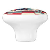 Mixed Berry Pie, Ice Cream and Coffee Keramikknauf (Seitenansicht)