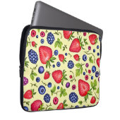 Mixed Berry Seamless Pattern Laptopschutzhülle (Vorne Rechts)